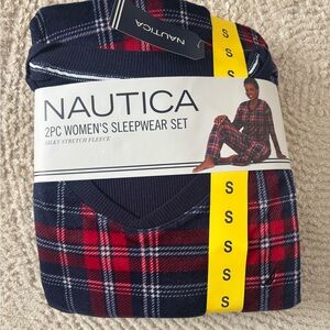 NWT- Nautica Women's Plaid Sleepwear Set